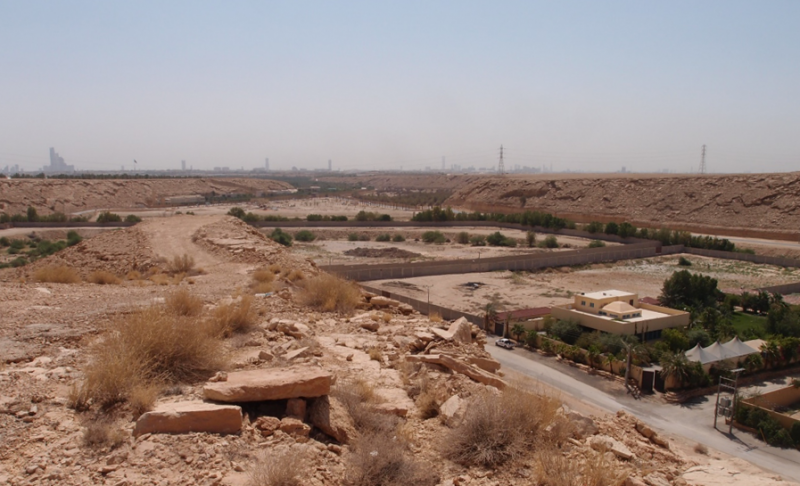 Banks of Wadi Hanifa