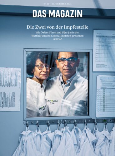 NINE MONTHS TO SAVE THE WORLD. COVER STORY IN DAS MAGAZIN, ZURICH, Oct 2021