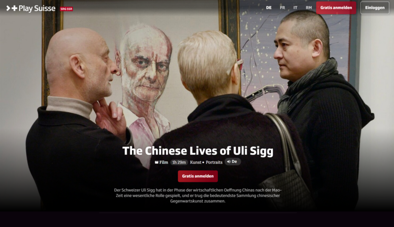 THE CHINESE LIVES OF ULI SIGG on Streaming Platform Play Suisse