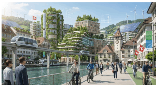 Die Schweiz im Jahr 2050. Ein Gespräch mit Gemini für das Tagesanzeigermagazin Zürich